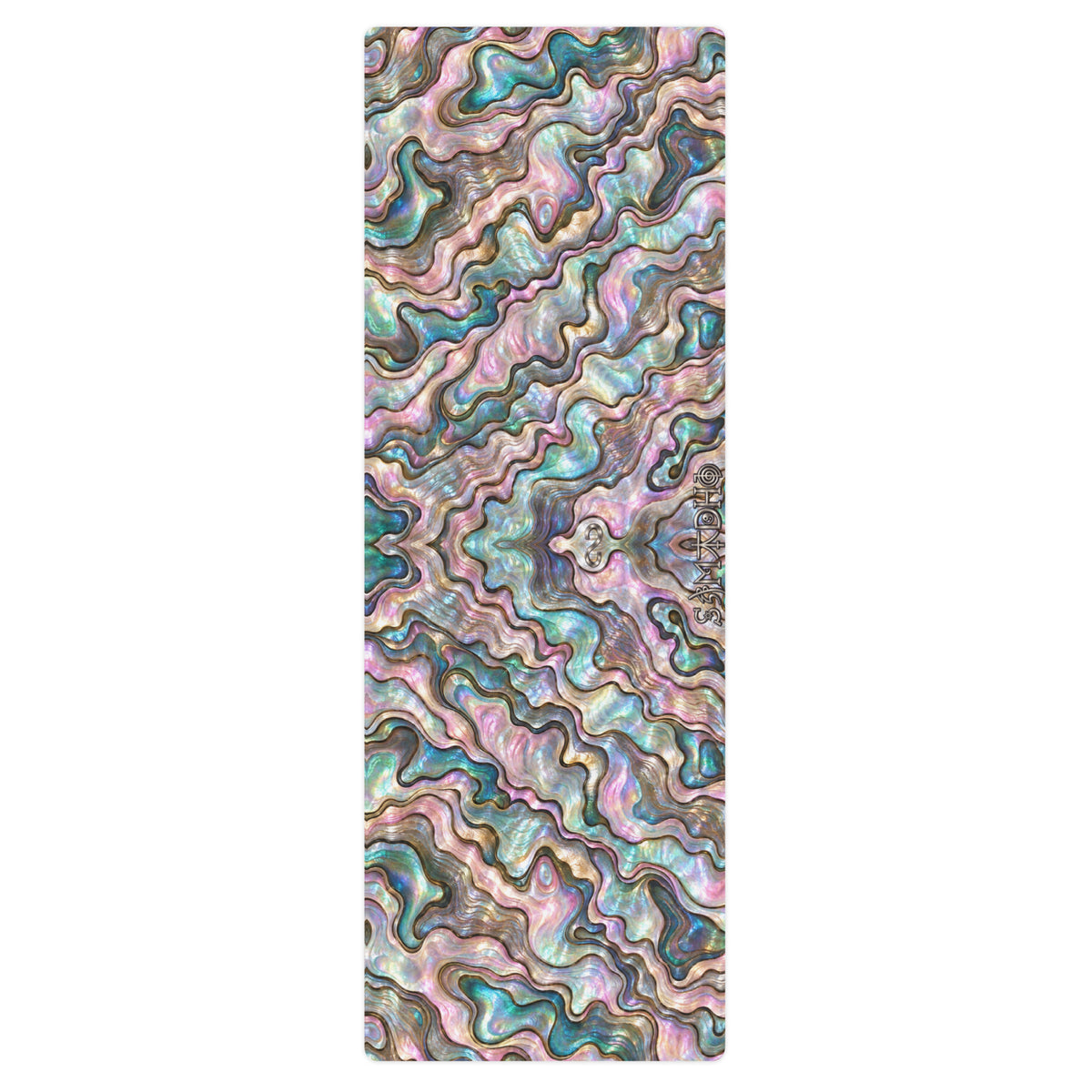 Nature Mystica artistic yoga mat by Samādhi Collection